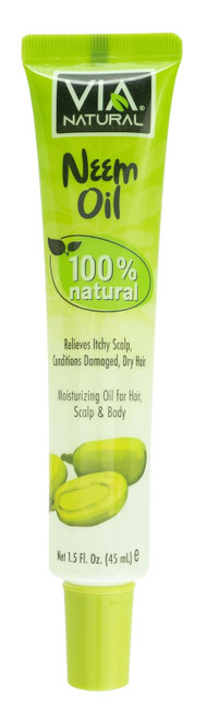 Via Natural 100% Natural Neem Oil 1.5 Fl Oz