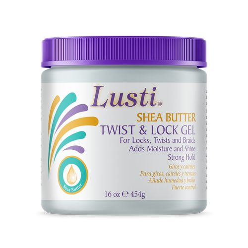 Lusti Shea Butter Twist & Lock Gel 16oZ