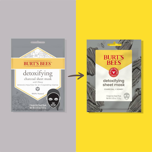 Burt's Bees Detoxifying Charcoal Sheet Mask