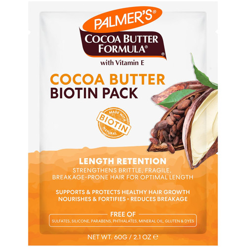 Palmer's Cocoa Butter & Biotin Length Retention Biotin Pack, 2.1 Oz