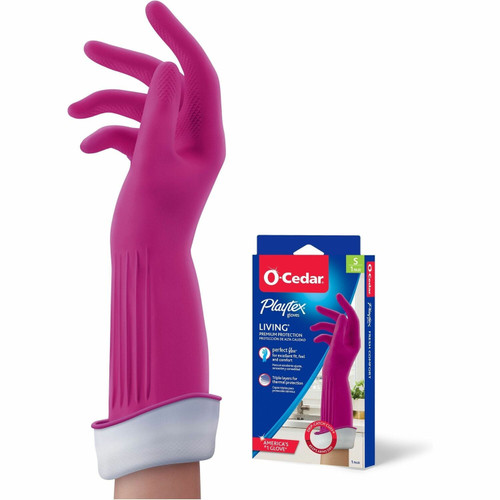 Playtex Living Gloves Durable Protective Household Cleaning Gloves Comfortable Fit Small 1 Pair