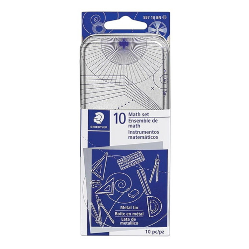 Staedtler Xcellence Math Set Complete Geometry Tools Kit 1 Ea