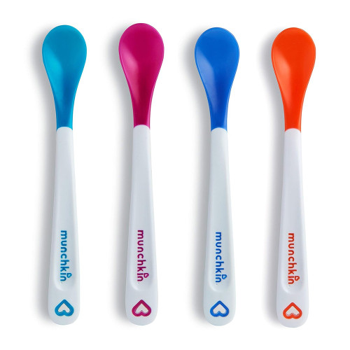 Munchkin White Hot Safety Spoons for Baby Food Temperature Monitoring, 1 ea