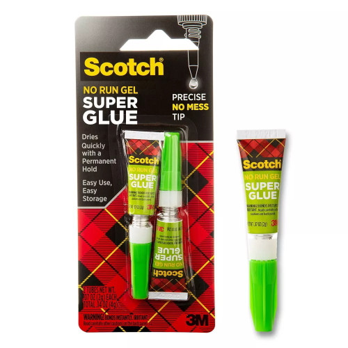 3M Scotch Super Glue General Purpose Strong Bond Quick Dry Adhesive 1 Ea