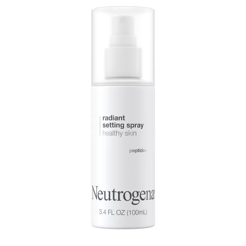 Neutrogena Radiant Makeup Setting Spray with Peptides, 3.4 oz