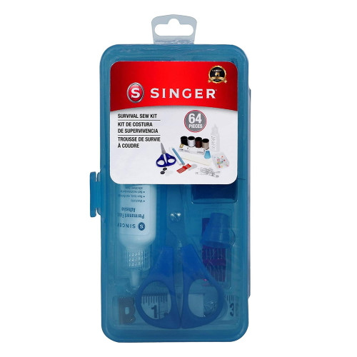 Singer Survival Sew Kit Portable Sewing Essentials 64 Ea