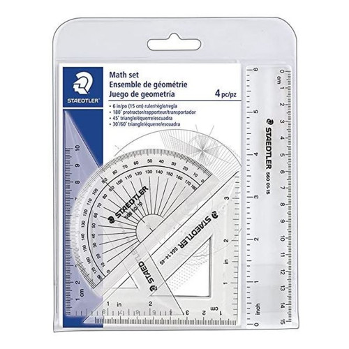 Stealer Math Set Complete Geometry Tools Kit 1 Ea