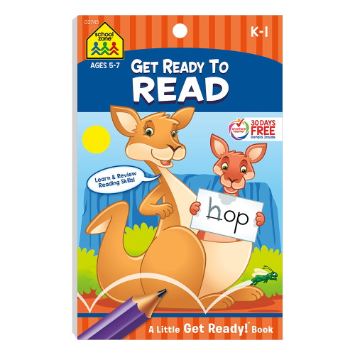 School Zone Workbook A Little Get Ready 1 Ea