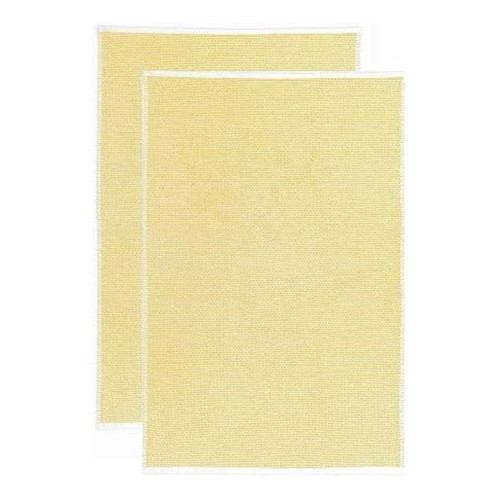 MUkitchen Honeycomb Terry Towel for Kitchen and Bathroom Use, 20x30 Inch, Lemon, 1 ea