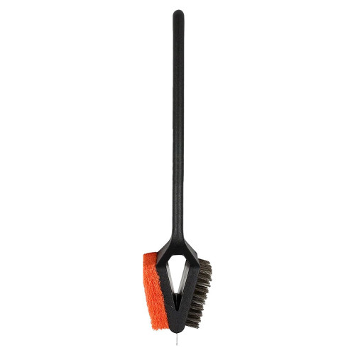 Mr. Bar-B-Q Dual Head Grill Brush with Scrub Pad for Effective Barbecue Cleaning, 1 ea