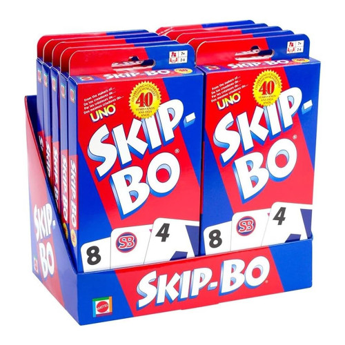 Mattel Skip-Bo Classic Family Card Game, 1 Ea