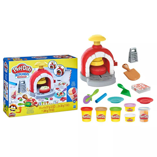 Hasbro Play Doh Pizza Oven Playset Creative Pretend Cooking Fun Kitchen Activity 1 Ea