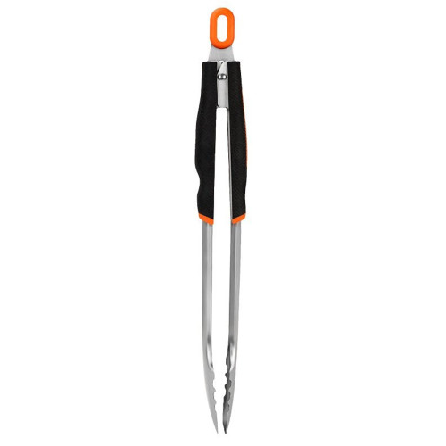 Mr. Bar-B-Q Deluxe Stainless Steel Tongs for Gripping and Turning Food on Grill, 1 ea