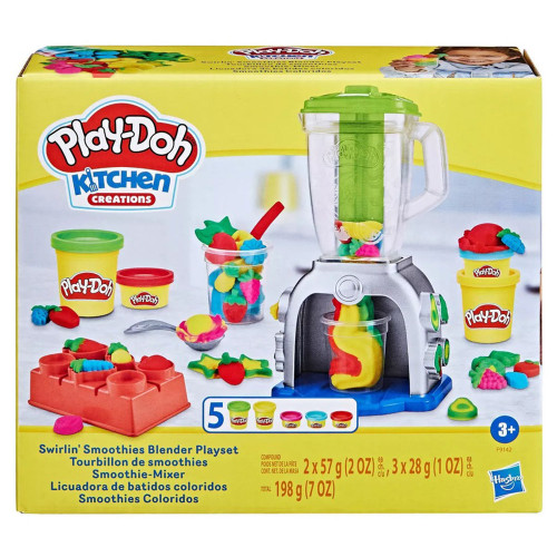 Hasbro Play Doh Swirlin Smoothies Blender Playset Creative Pretend Drink Making Activity 1 Ea