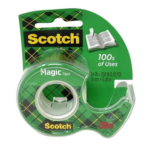 3M Scotch Mini Tape Dispensers Compact Portable Adhesive Roll Holders 1 Ea