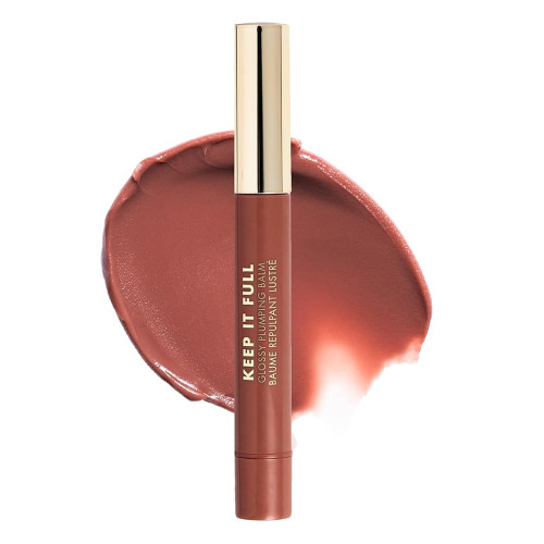 Milani Keep It Full Glossy Plumping Balm Hydrating Lip Gloss, Hazel, 0.07 oz