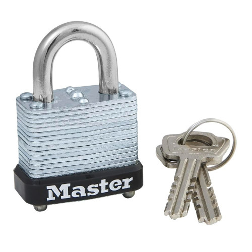 Master Lock 105D Padlock Tough Under Fire Solid Body, 1 Ea