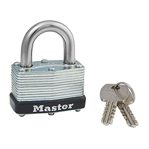 Master Lock 500D Padlock Tough Under Fire Solid Body, 1 Ea
