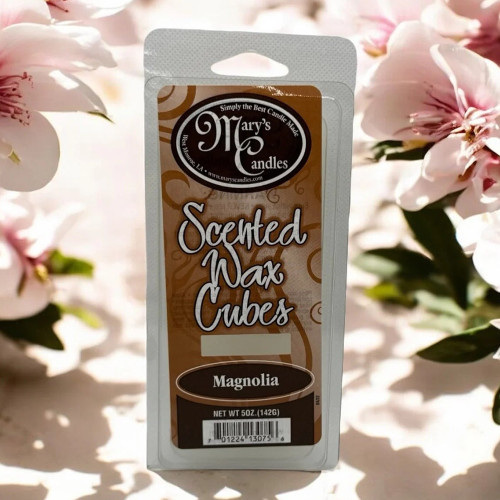 Mary's Candles Magnolia Scented Wax Cubes, 1 Ea