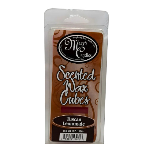 Mary's Candles Tuscan Lemonade Scented Wax Cubes, 1 Ea