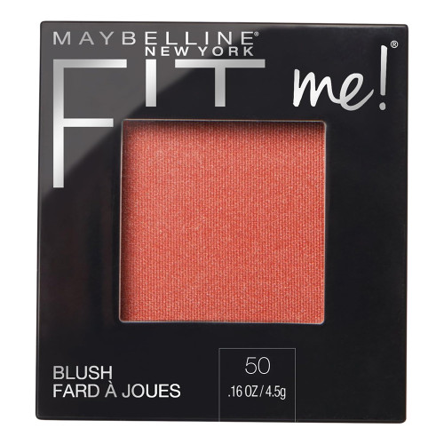 Maybelline Fit Me Blush Lightweight Long-Lasting Face Makeup 50 Wine, 0.16 oz