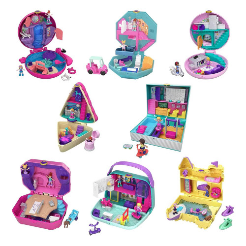 Polly Pocket World Compact Playset Assorted, 1 Ea