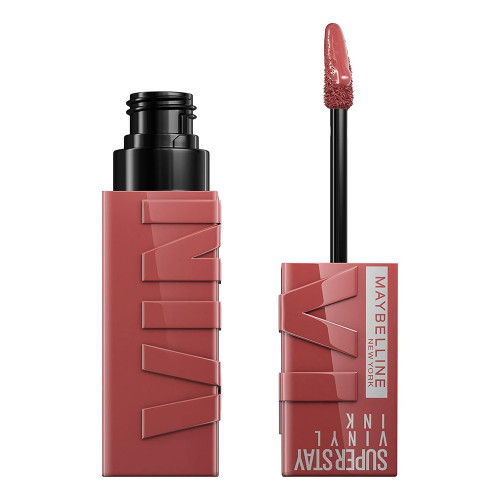 Maybelline Super Stay Vinyl Ink Liquid Lipcolor Peppy No Budge Wear, 0.14 oz