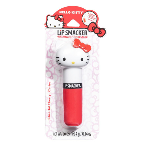Lip Smacker Lippy Pals Swirls Sanrio Hello Kitty Gloss Cheerful Cherry Flavor, 1 Ea