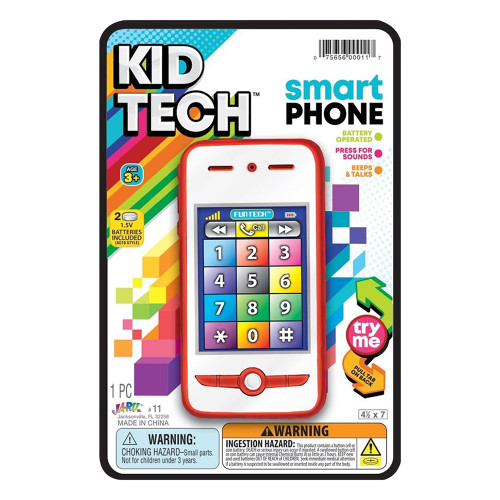 Ja-Ru Kid Tech Play Phone for Toddlers, 1 Ea