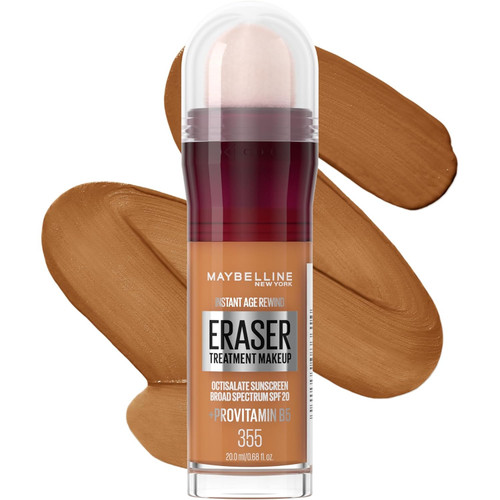 Maybelline Instant Age Rewind Eraser Foundation Shade 355, 0.68 oz