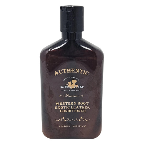 Exotic Leather Conditioner for Boots, Specialized Care Formula, 8 Oz