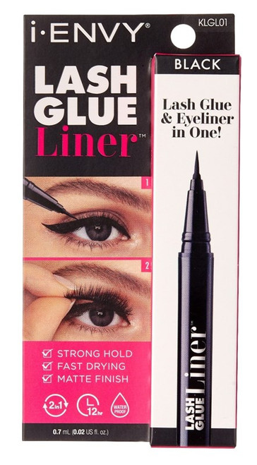 Kiss I Envy Lash Glue Liner Black 0.02Oz