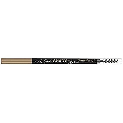 L.A. Girl Brow Pencil Shady Slim Blonde for Defined Brows, 1 Ea