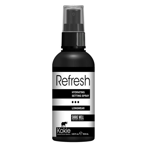 Kokie Refresh Hydrating Spray for Makeup, 2.02 Oz