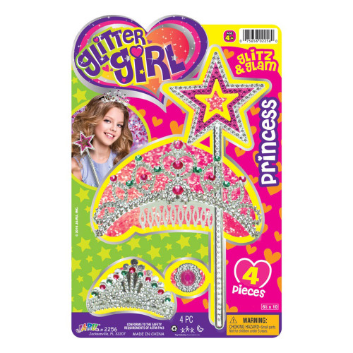 Ja-Ru Glitter Girl for Role Play, 4 Ea