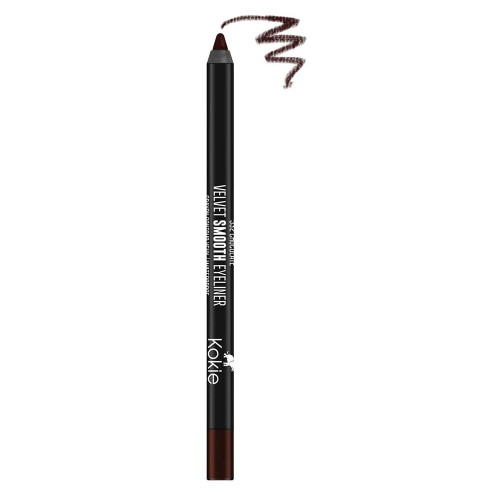 Kokie Cosmetics Velvet Smooth Eyeliner Pencil for Eyes Chocolate, 1 Ea