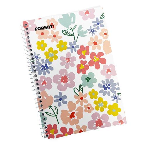 Formit Notebook for Journaling, Pink Floral Design, 1 Ea