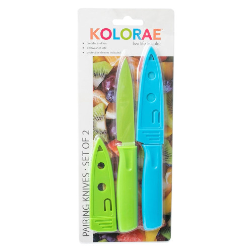 Kolorae Paring Knives for Kitchen, 2 Ea