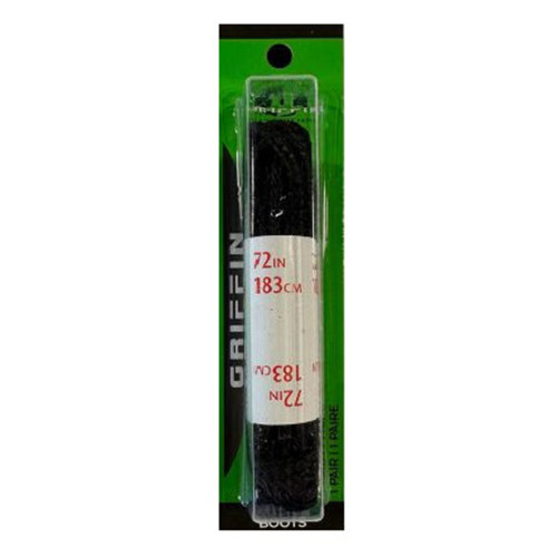 Nylon Boot Lace for Work Boots, Black 72 Inch, 1 Ea