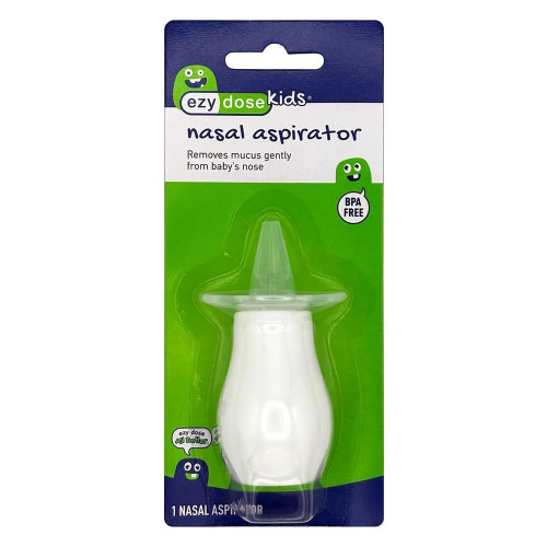 Ezy Dose Nasal Aspirator for Babies, Soft Tip Bulb Syringe, 1 Ea