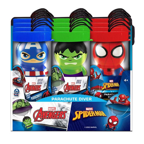 Ja-Ru Marvel Parachute for Action Play, 1 Ea