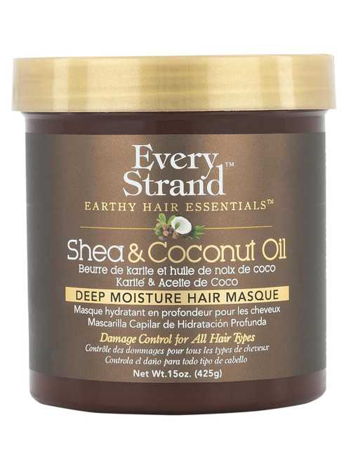 Every Strand Shea and Coconut Oil Deep Hair Masque, 15 Oz