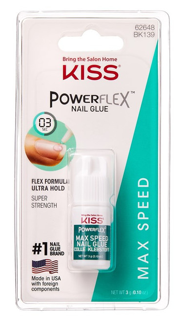 Kiss Powerflex Nail Glue 0.10Oz