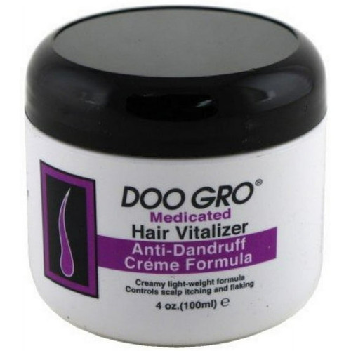 Doo Gro Medicated Hair Vitalizer Anti-Dandruff Creme 4oz