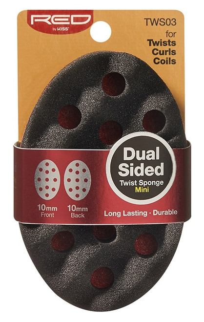 Kiss Red Twist Sponge Mini Dual Sided