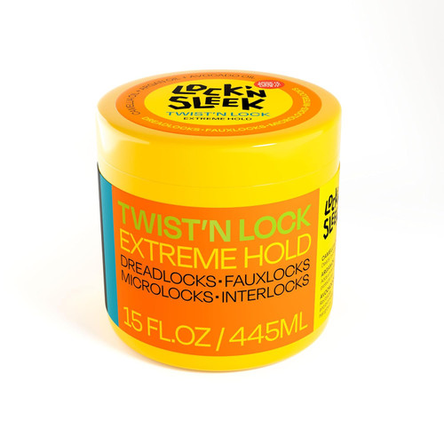 LOCK'N SLEEK Braiding Gel  Lock and Twist 15 Fl Oz