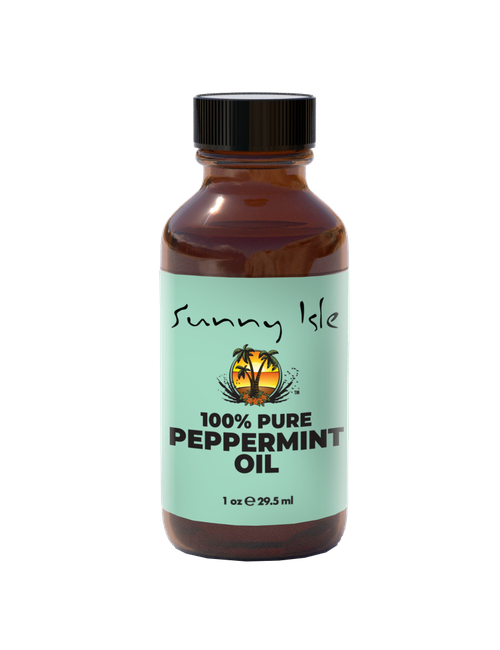 Sunny Isle Pure Peppermint Oil 1oz