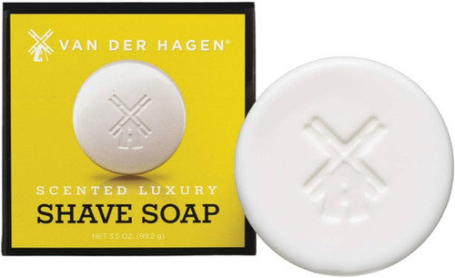 Van Der Hagen MenS Luxury Scented Shave Soap - 3.50 Oz
