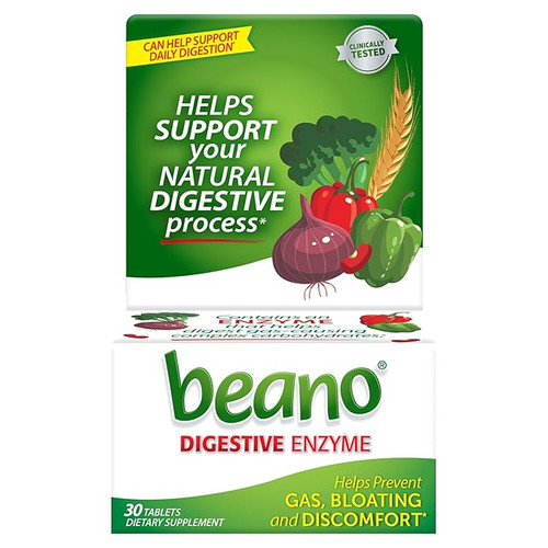 Beano Food Enzyme, 30 tablets