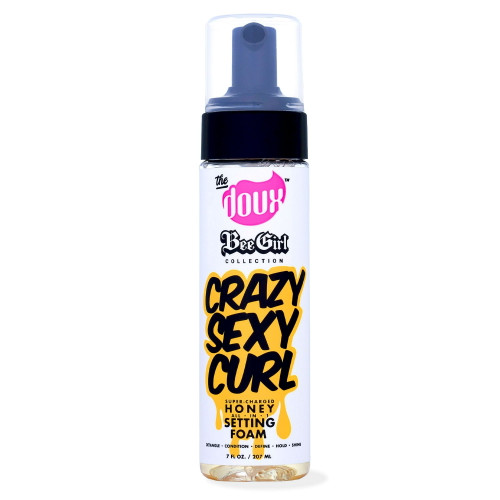 The Doux Bee Girl Crazy Sexy Curl Honey Setting Foam 7 oz